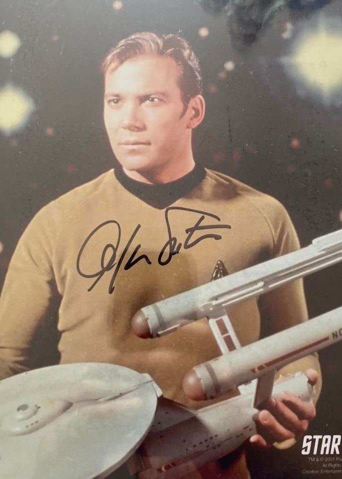 William Shatner Signed 8x10 Photo (Star Trek) - JSA COA #02
